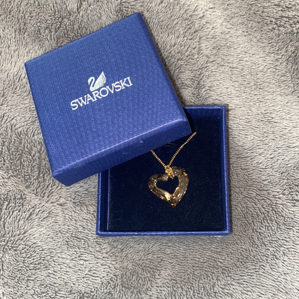 Swarovski Crystal Heart Necklace